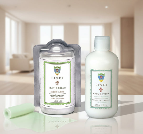 Essential Radiation Skincare Collection: Cooler Roll + Body Lotion