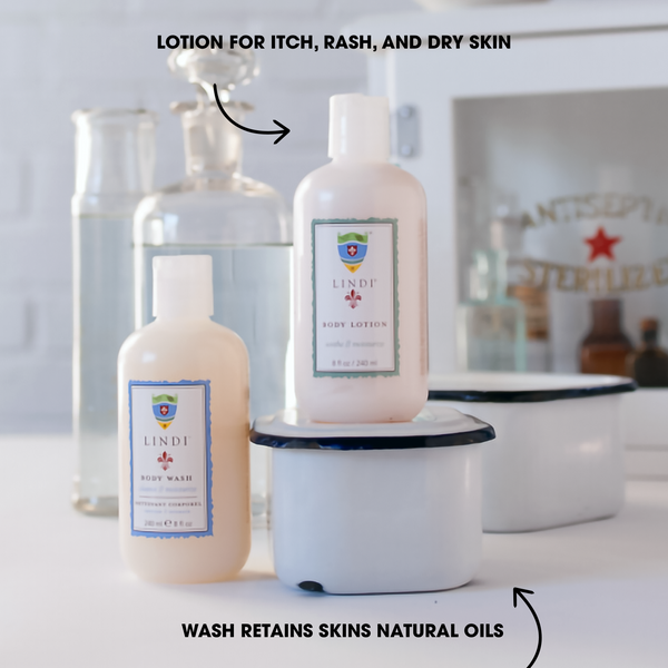 Lindi Skin Body Basic Body Regimen: Body Wash + Body Lotion