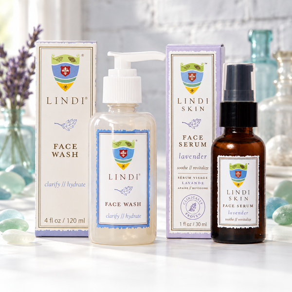 Lindi Skin Face Essential Face Regimen: Face Wash + Face Serum