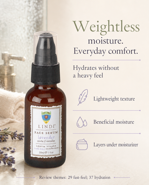 Lindi Skin Face Lindi Lavender Face Serum