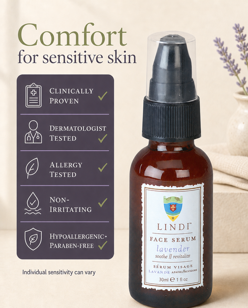 Lindi Skin Face Lindi Lavender Face Serum