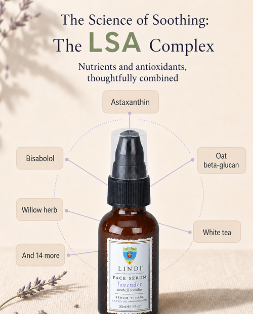 Lindi Skin Face Lindi Lavender Face Serum
