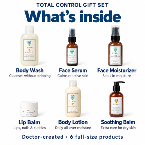 Lindi Skin Gifts Total Control Gift Set — 6 Full-Size Products