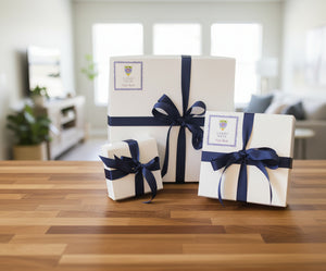 Standard Gift Box (white w/ blue ribbon) Gift