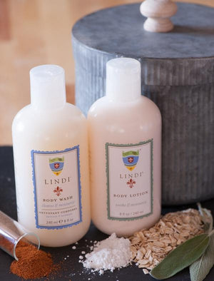 Lindi Skin Body Basic Body Regimen: Body Wash + Body Lotion